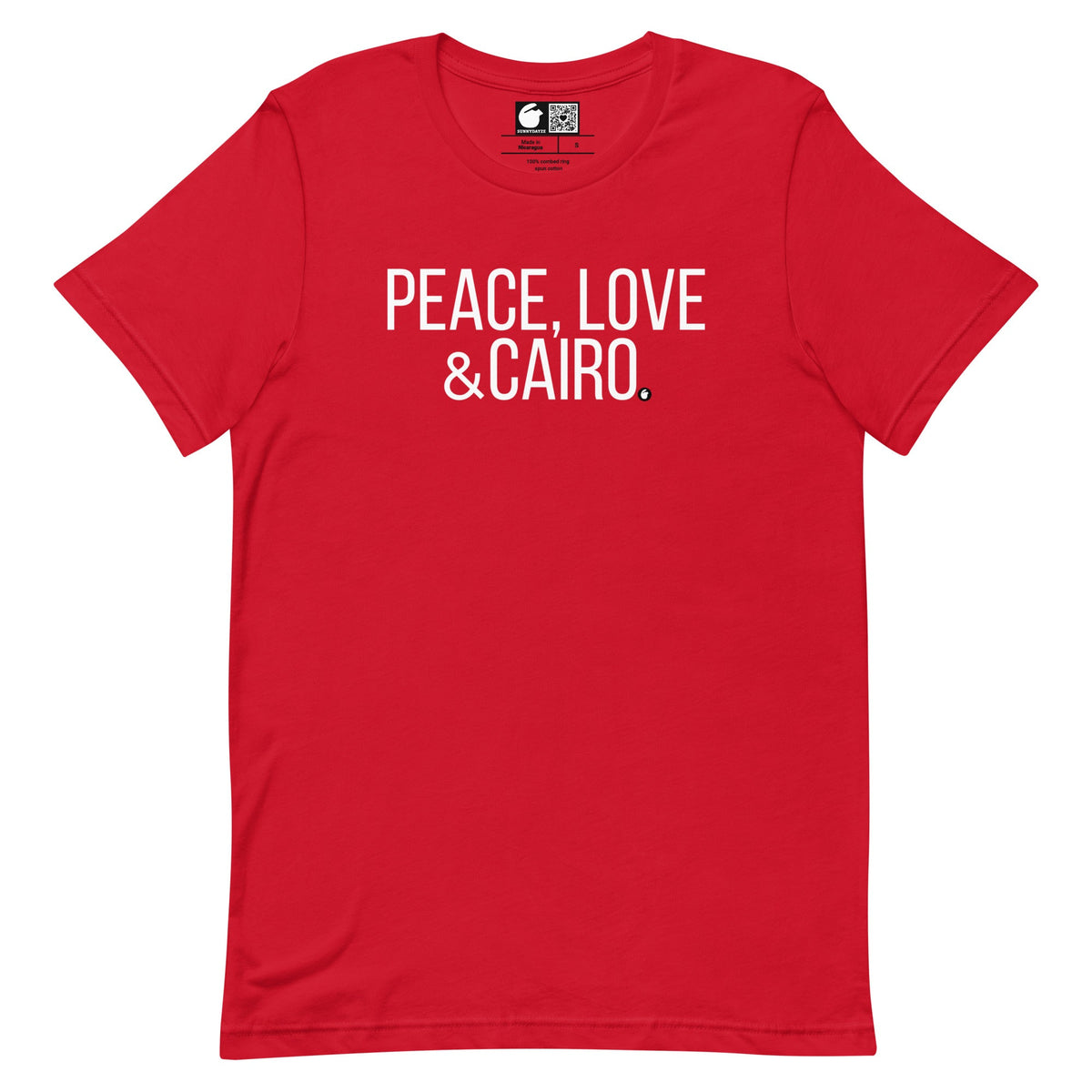CAIRO Short=Sleeve Unisex t-shirt product image 6