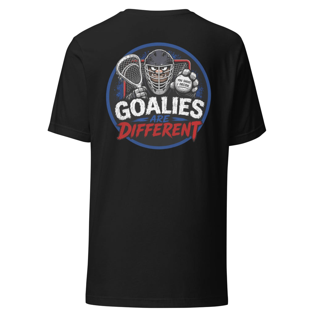 GOALIES ARE DIFFERENT