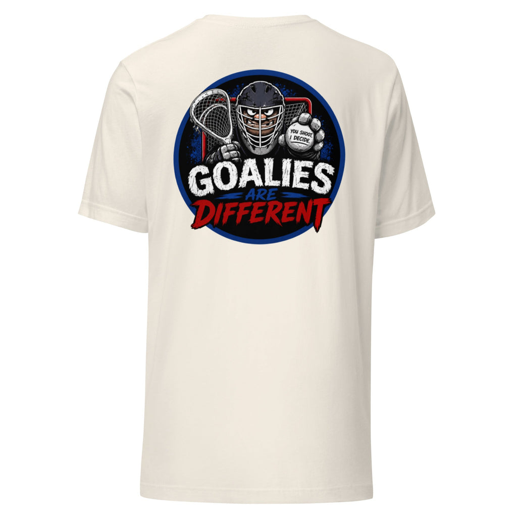 GOALIES ARE DIFFERENT
