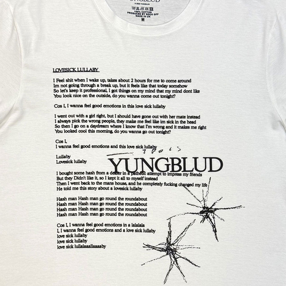 Yungblud Lovesick Lullaby T Shirt product image 2
