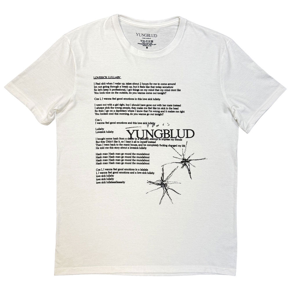 Yungblud Lovesick Lullaby T Shirt product image 1